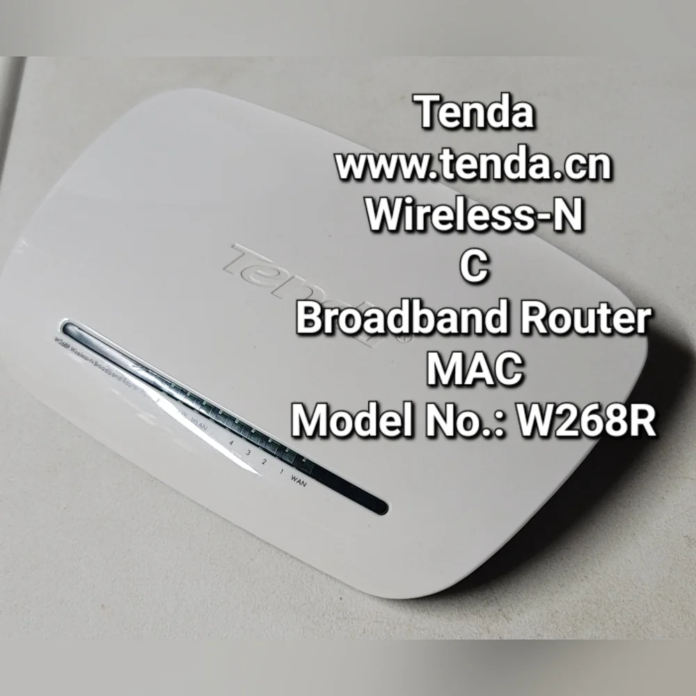 TENDA Wireless Router WHITE - Picture 2 of 6
